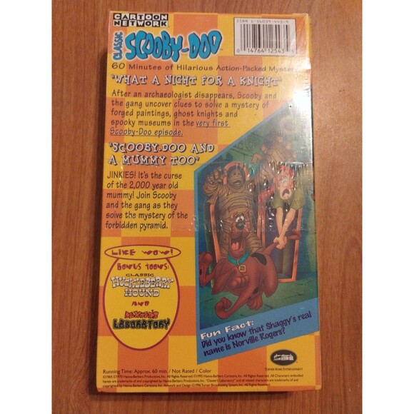 Scooby-Doo and a Mummy Too (VHS, 1997) New & Sealed With Watermark - Picture 2 of 3